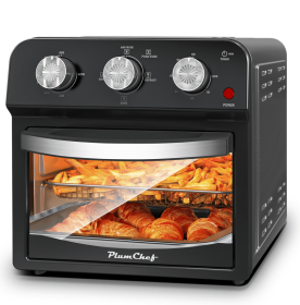 Pizza Oven & Bread Machine, French Double-Door Air Fryer with 12.5 Quart Capacity, 1500W Power, 360¬∞ Air Circulation, 4 Cooking Modes