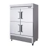 54" Commercial Refrigerator 49 Cu.Ft, Stainless Steel 4-Door Reach-in Fridge, 32‚Äì37¬∞F, Air Cooling, LED Light, 6 Shelves, R290, ETL