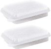 2pcs Vegetable Brush Double-Sided Fruit and Vegetable Scrubber Veggie Brush Soft Bristles Cleaning Tool for Produce, Kitchen Utensils
