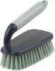 Scrub Brush | Shower Cleaning Brush | Comfort Grip & Stiff Flexible Bristles | Ideal for Cleaning Bathroom, Shower, Kitchen