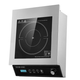 Portable Induction Cooktop, 5000W Commercial Induction Burner with 16 Temperature Settings