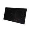 Electric Cooktop, 2 Burners, 24'' Induction Stove Top, Built-in Magnetic Cooktop 1800W, 9 Heating Level Multifunctional Burner