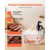 Sous Vide Precision Cooker, 1100W Sous-Vide Cooking Machine, Immersion Circulator with LED Digital Display, Secure Clamp Design