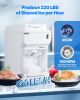 Commercial Ice Shaver Crusher, 220lbs Per Hour Electric Snow Cone Maker with 4L Ice Cube Box