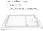 Sous Vide Container 12 Quart EVC-12 with Collapsible Hinged Lid Compatible with Anova Nano or AN500-US00 or Anova Pro 3.0 or Anova Mini