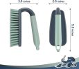 Scrub Brush | Shower Cleaning Brush | Comfort Grip & Stiff Flexible Bristles | Ideal for Cleaning Bathroom, Shower, Kitchen