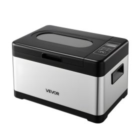 Sous Vide Cooker, 800W Sous-Vide Machine, Suveed Cooking Machine with LED Digital Display, Glass Lid, Precise Temperature & Timer Control