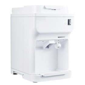 Commercial Ice Shaver Crusher, 220lbs Per Hour Electric Snow Cone Maker with 4L Ice Cube Box
