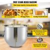 Commercial Stand Mixer, 20Qt Stainless Steel Bowl, 1100W 2 in 1 Multifunctional Electric Food Mixer with Meat Grinder & 3 Speeds