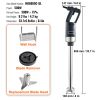 Commercial Immersion Blender, 500 Watt Heavy Duty Hand Mixer, Variable Speed Kitchen Stick Mixer with 304 Stainless Steel Blade