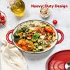 Household Dutch Oven Pot with Lid for Stews/Cooking
