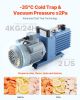 Vacuum Freeze Dryer Machine, 8.8-13.2 LBS/Batch Food Freeze Drying Machine with 4-Layer Trays, Vacuum Pump, Adjustable Timer and Temperature Control