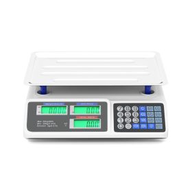 Portable Commercial Food Scale with Digital Display (capacity: 66lb, Color: As pic show)